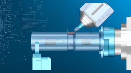 programación CAM de torneado en Tebis con ranurado, contornos, roscas y optimización de trayectorias CNC