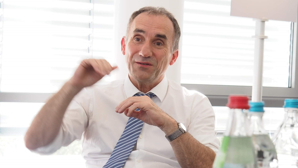 Tebis Gründer Bernhard Rindfleisch führt das Unternehmen 