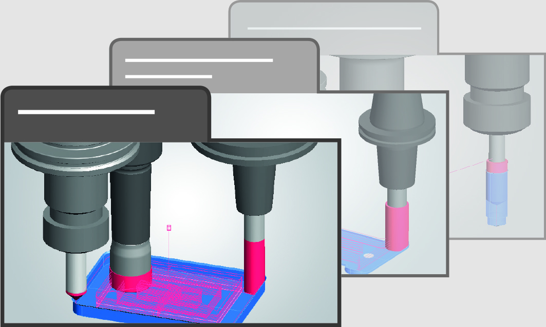 CAD/CAM and MES software for milling and design