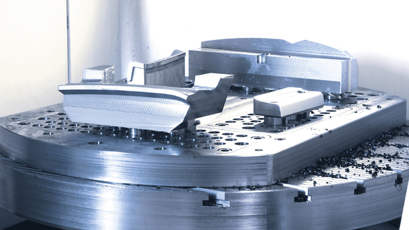 Mehrfachaufspannung bei der Kleinteilefertigung im Werkzeugbau