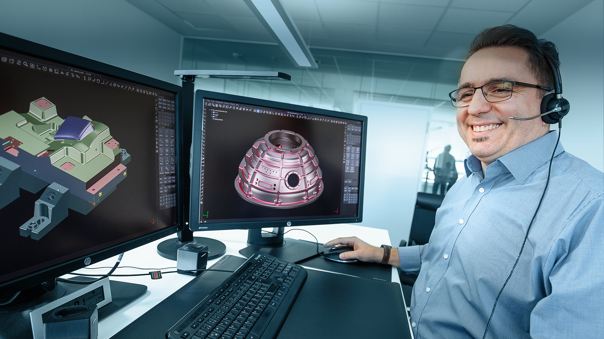 CAD/CAM and MES software for milling and design