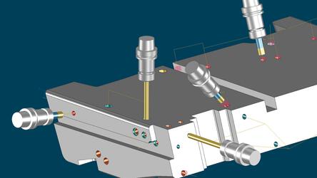 Foratura CNC esempio di lavorazione completa su più lati