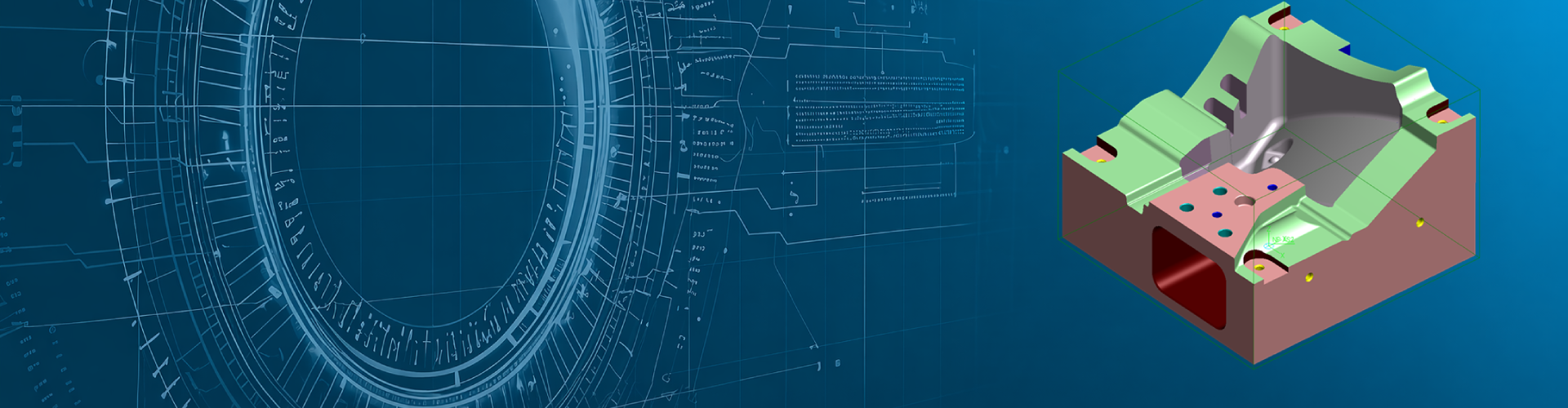 curso CAM intermedio para mecanizado CNC con optimización de trayectorias 2.5D y 3D, templates y control de material residual en Tebis 4.1